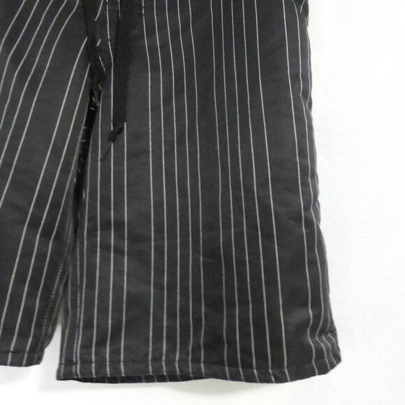 725 ORIGINALS | small | Black and Grey Striped Swim Shorts | Mesh Lining - Picture 8 of 14